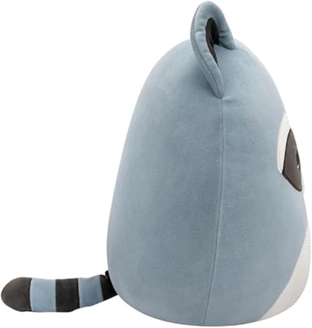 7.5" Rocky Grey Raccoon With White Corduroy Belly Original Squishmallows Plush - 3