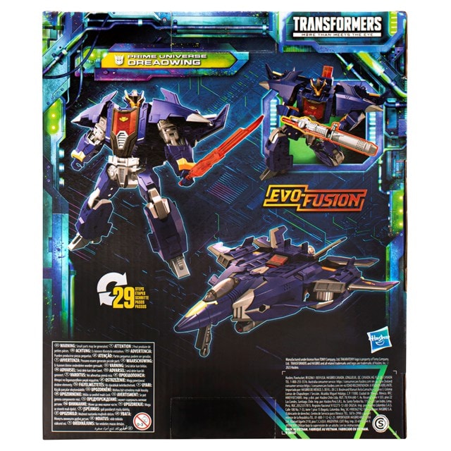 Dreadwing Transformers Legacy Evolution Leader Class Prime Universe Action Figure - 5