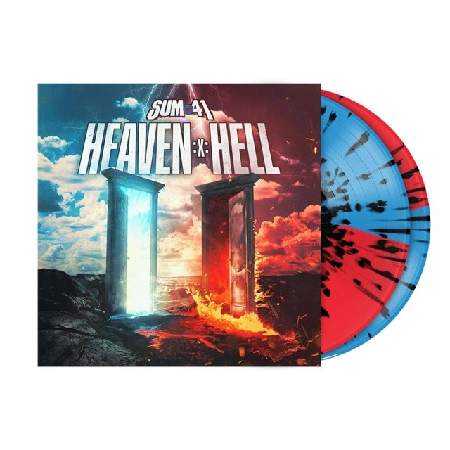 Heaven :x: Hell - (hmv Exclusive) Red & Blue with Black Splatter - 1