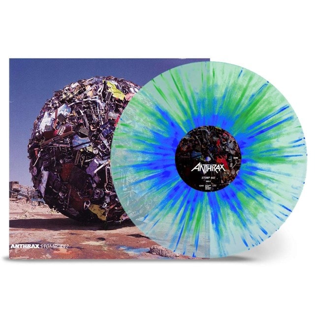 Stomp 442 - Limited Edition Clear Blue Green Splatter Vinyl - 1