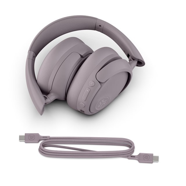 JLab JBuds lux ANC Mauve Active Noise Cancelling Bluetooth Headphones - 6