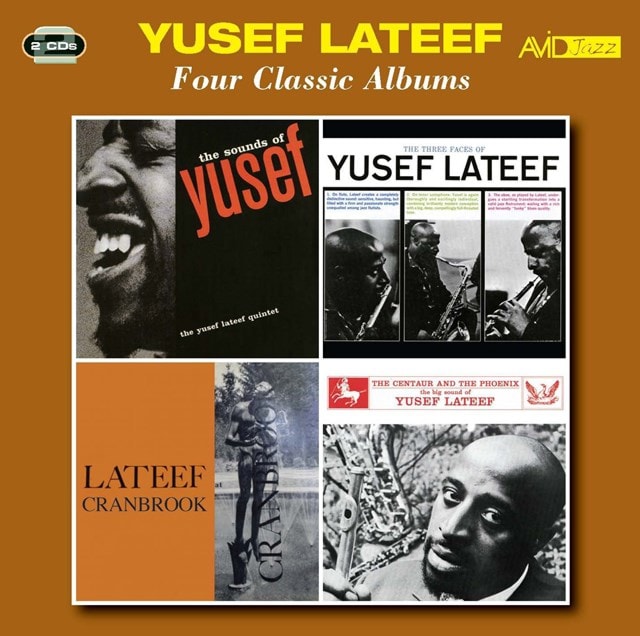 Four Classic Albums: Sounds of Lateef/Three Faces/Cranbrook/Centaur and the Phoenix - 1