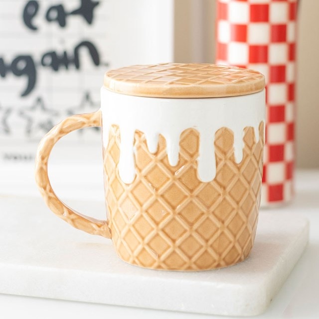 Waffle Mug & Coaster Set - 3