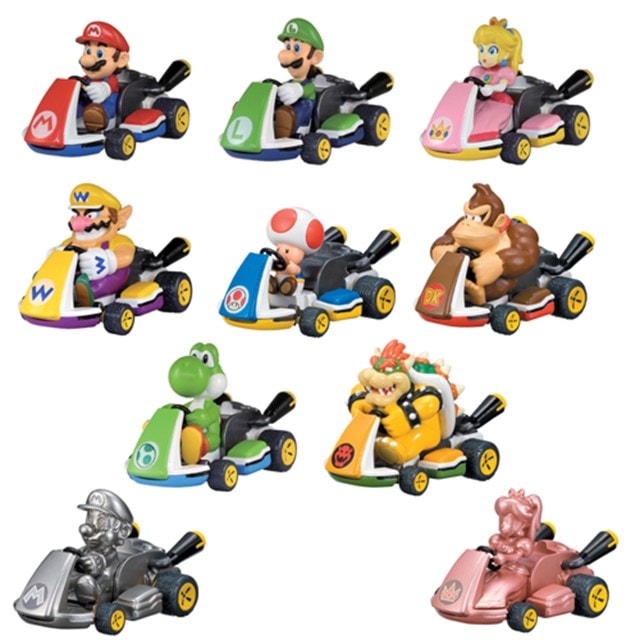 Mario Kart Pull Back Racers Mystery Capsule - 2