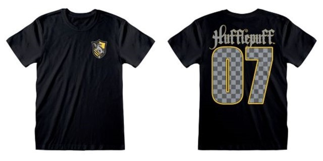 Harry Potter Quidditch Hufflepuff 07 Tee (Small) - 1