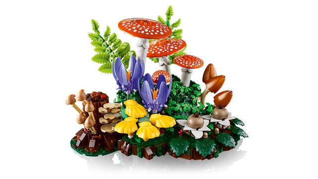 Woodland Mushrooms LEGO Botanicals - 3