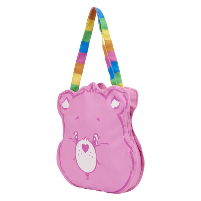 Cheer Bear Care Bears Oversized Loungefly Canvas Tote Bag - 2
