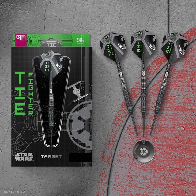 Star Wars TIE Fighter 90% Tungsten Steel 24g Steel Tip Darts - 5