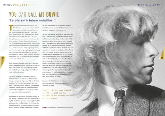 David Bowie: Legacy: The Illustrated Biography Hardback By Carolyn McHugh - 5