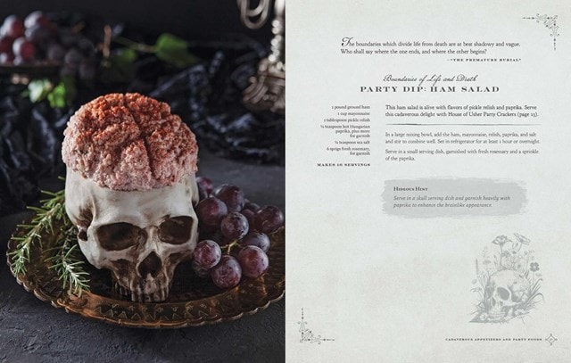 A Ravenous Feast Spellbinding Recipes Inspired By The Literary Works Of Edgar Allan Poe Hardback - 2