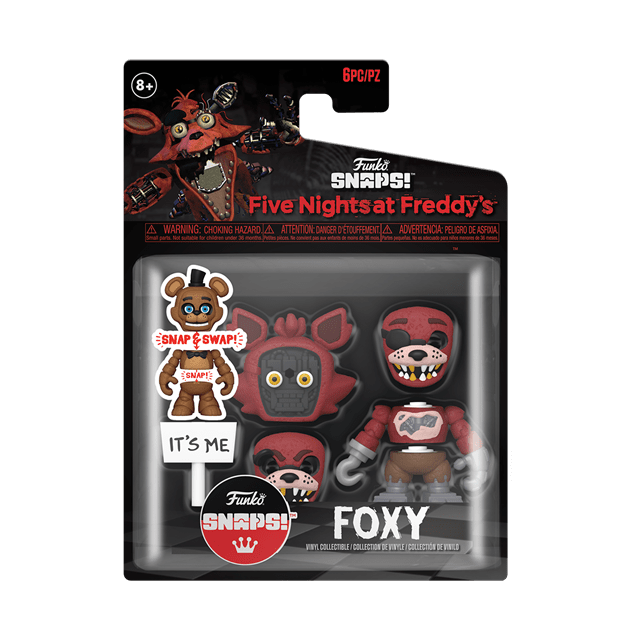 Foxy Five Nights At Freddys (FNAF) Funko Snap Single Pack - 1
