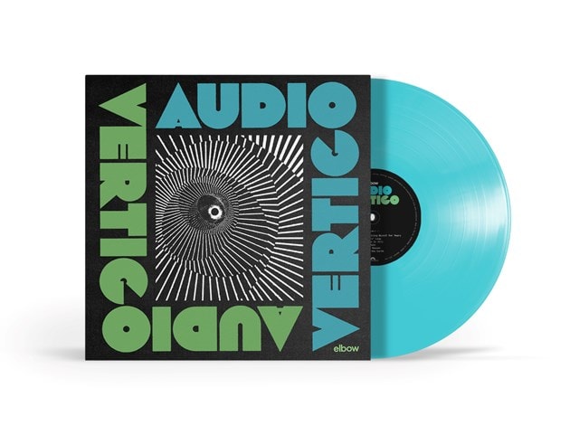 AUDIO VERTIGO - Limited Edition Transparent Blue Alternative Artwork Vinyl - 1