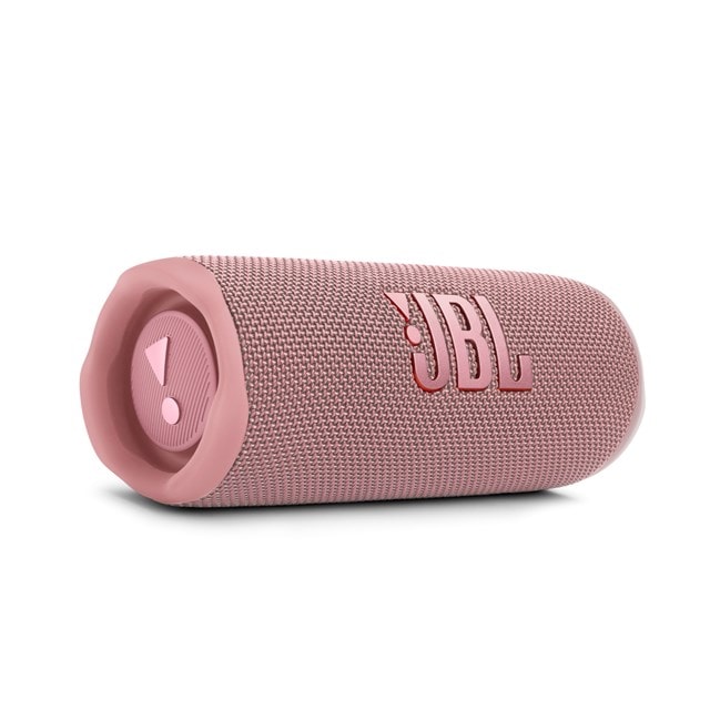 JBL Flip 6 Pink Bluetooth Speaker - 5