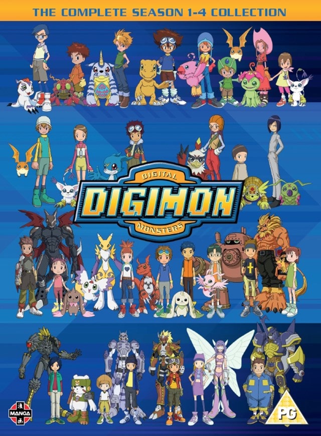 Digimon - Digital Monsters: Seasons 1-4 - 1