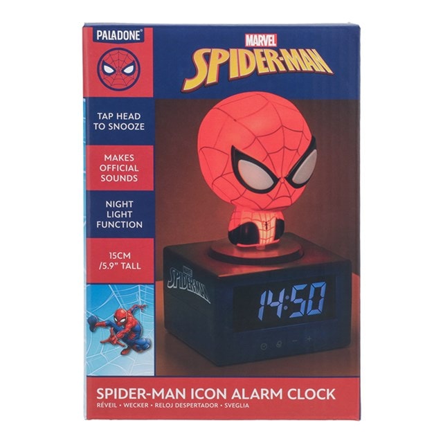 Spider-Man Marvel Icon Alarm Clock - 3