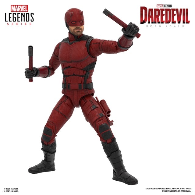 Marvel Legends Series Daredevil: Born Again Daredevil Collectible 6-Inch Action Figure - 3