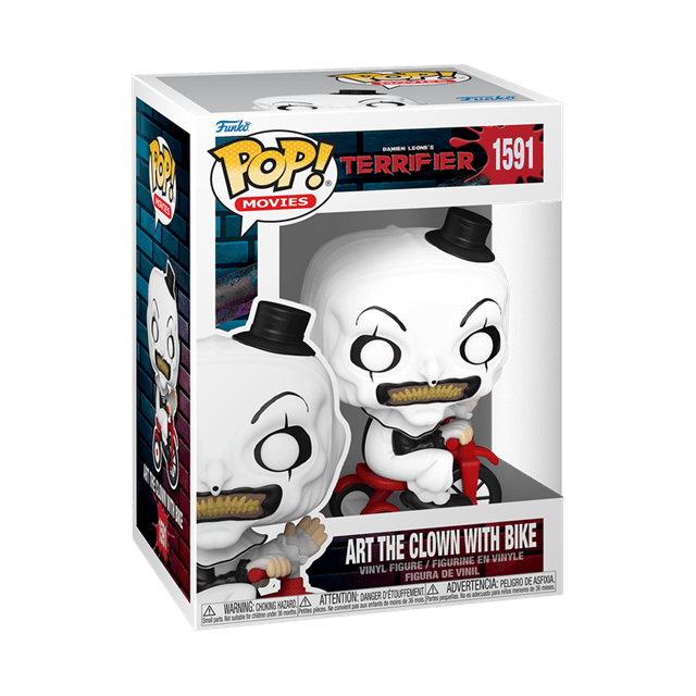 Art The Clown With Bike 1591 Terrifier Funko Pop Vinyl - 2