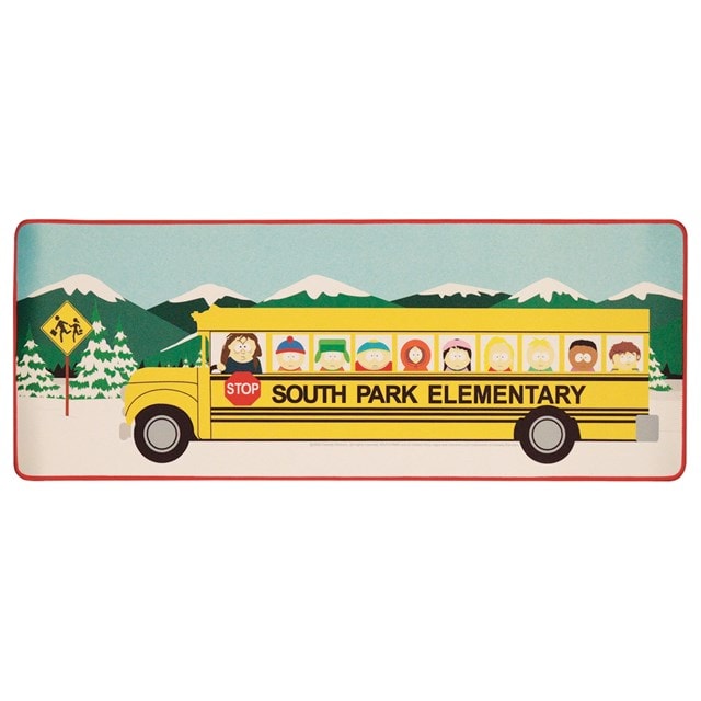 South Park Elementary School Bus Desk Pad & Coaster Set - 2
