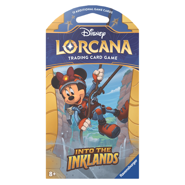 Disney Lorcana In To The Inklands Sleeved Booster Pack Trading Cards - 1