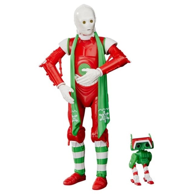 Protocol Droid (Holiday Edition) & BD Droid Hasbro Star Wars The Black