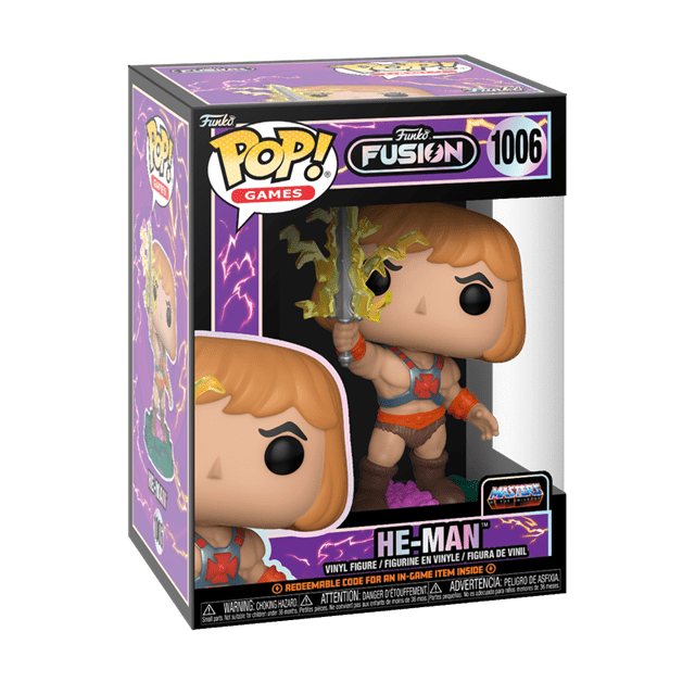 He-Man With Chance Of Chase 1006 Masters Of The Universe Funko Fusion Pop Vinyl - 2