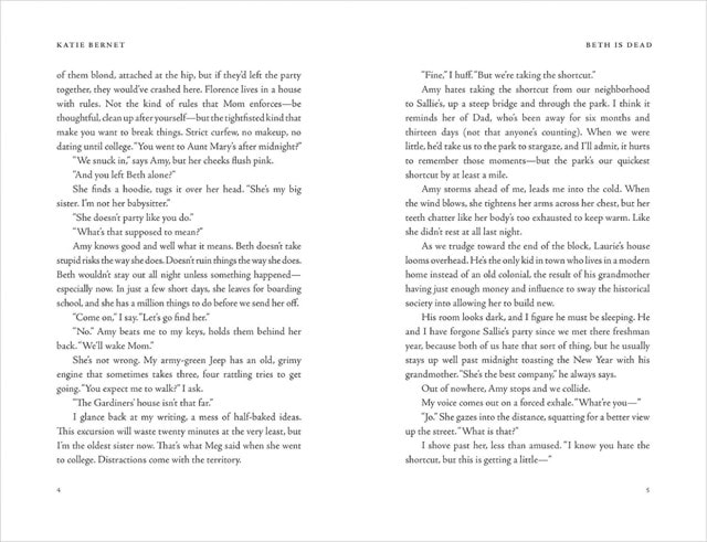 Beth Is Dead Paperback By Katie Bernet - 6