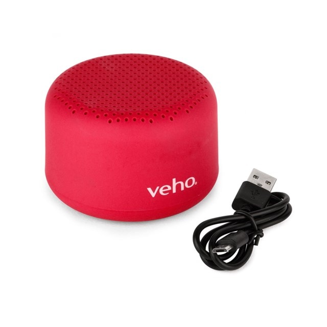 Veho M3 Red Bluetooth Speaker - 5