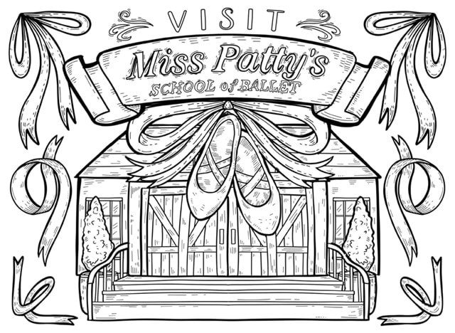 Gilmore Girls Greetings From Stars Hollow A Postcard Colouring Book - 7