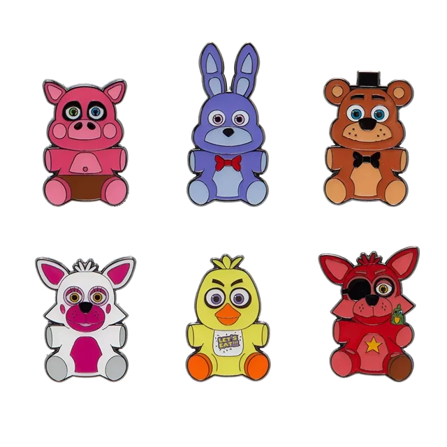 Five Nights At Freddys Character FNAF Loungefly Blind Box Enamel Pin - 1