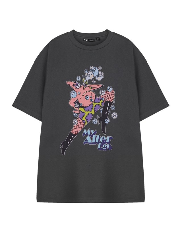 Patrick Star Alter Ego Spongebob Squarepants Tee (Small) - 1