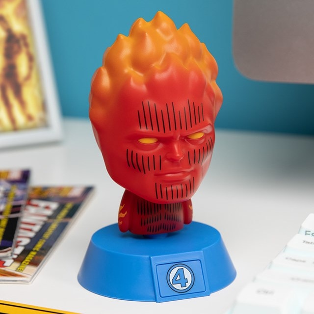 Human Torch Fantastic Four Icon Light - 8
