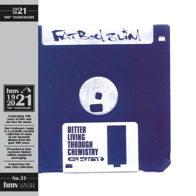 Better Living Through Chemistry (hmv Exclusive): 1921 Centenary Edition White & Blue Quarters Vinyl - 1