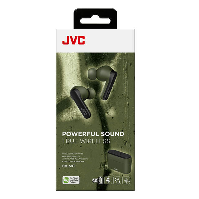 JVC HA-A9T Green True Wireless Bluetooth Earphones - 4