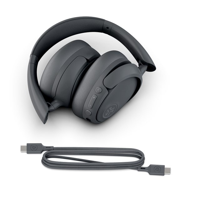 JLab JBuds lux ANC Black Active Noise Cancelling Bluetooth Headphones - 6