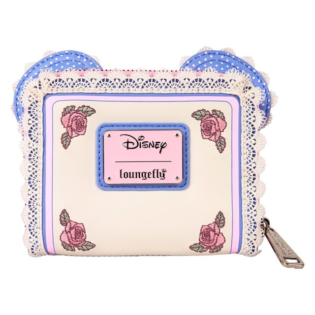 Minnie Floral And Lace Ears Loungefly Zip Around Wallet - 2