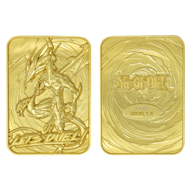 Stardust Dragon Yu-Gi-Oh! Limited Edition 24K Gold Plated Collectible - 2