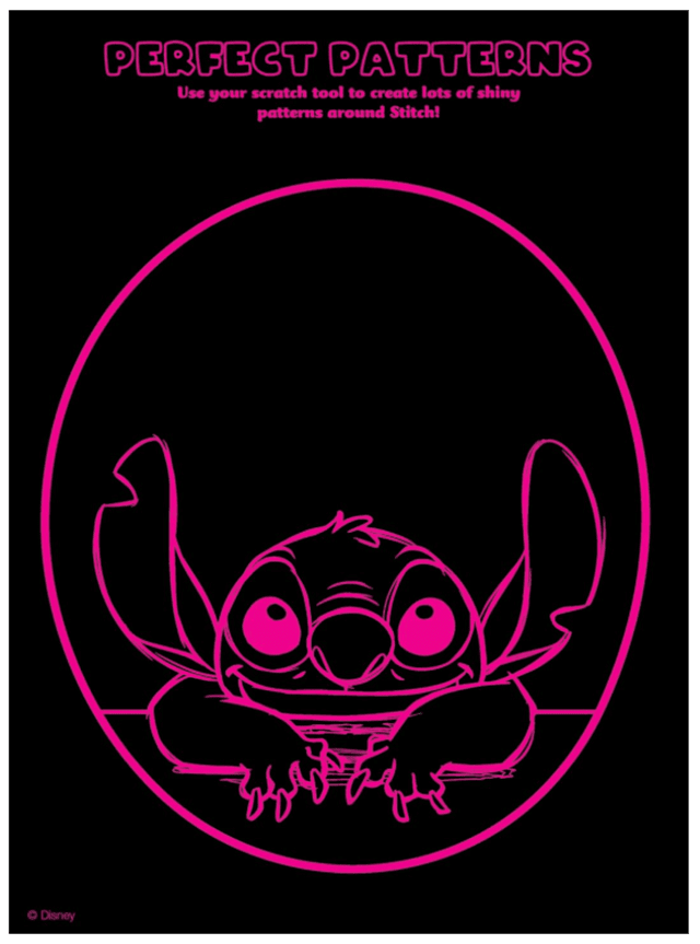 Lilo & Stitch Scratch Art Kit - 4