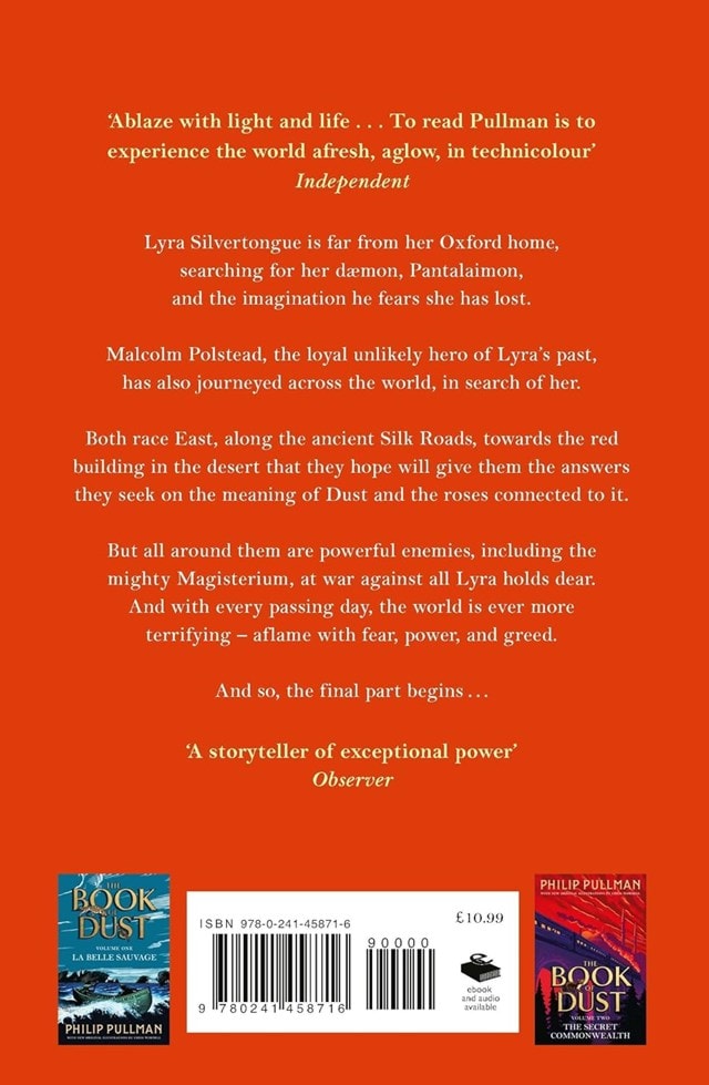 The Rose Field: The Book of Dust Vol. 3 Paperback By Philip Pullman - 2