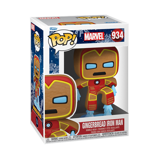 Gingerbread Iron Man (934): Holiday: Marvel Pop Vinyl - 2