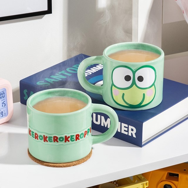 Keroppi Sanrio Embossed Mug - 4