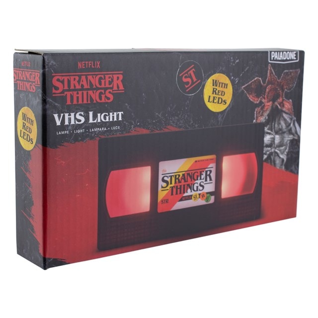 VHS Logo Stranger Things Light - 7
