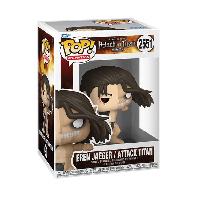 Eren Jaeger / Attack Titan (2551): Attack Ontitan Pop Vinyl - 2