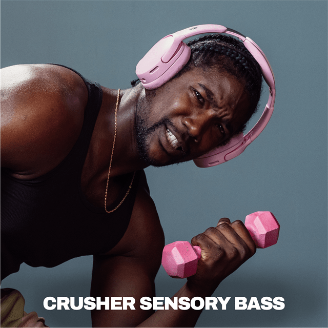 Skullcandy Crusher 1080 ANC Candy Pink Active Noise Cancelling Bluetooth Headphones - 2