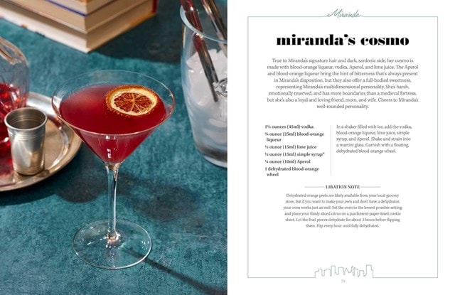 Sex And The City Cocktails 60 Fabulous And Official Cocktail Recipes Inspired By The Show Hardback - 7
