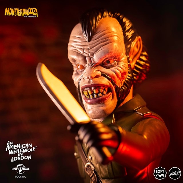 An American Werewolf In London Nightmare Demon Mutant 10" Mondo Soft Vinyl Figurine - 11