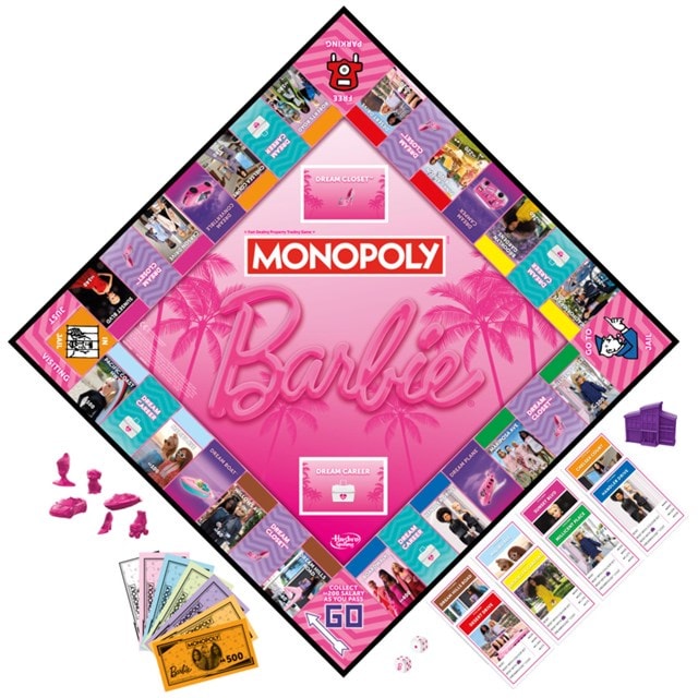 Barbie Monopoly Board Game - 6