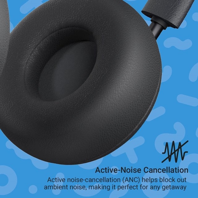 Jam Out There Black Active Noise Cancelling Bluetooth Headphones - 5