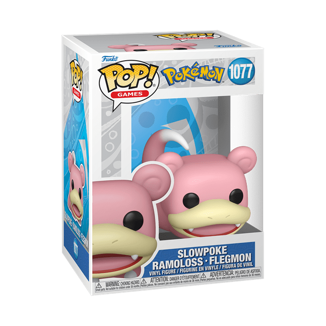 Slowpoke 1077 Pokemon Funko Pop Vinyl - 2