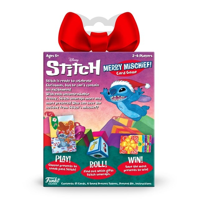 Disney Stitch Merry Mischief Funko Card Game - 3