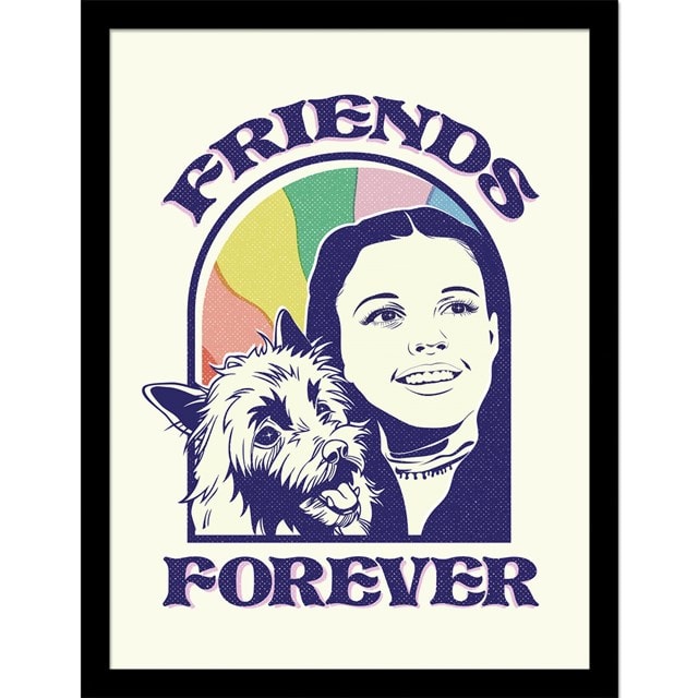 Friends Forever Wizard Of Oz Framed 30cm x 40cm Print - 1